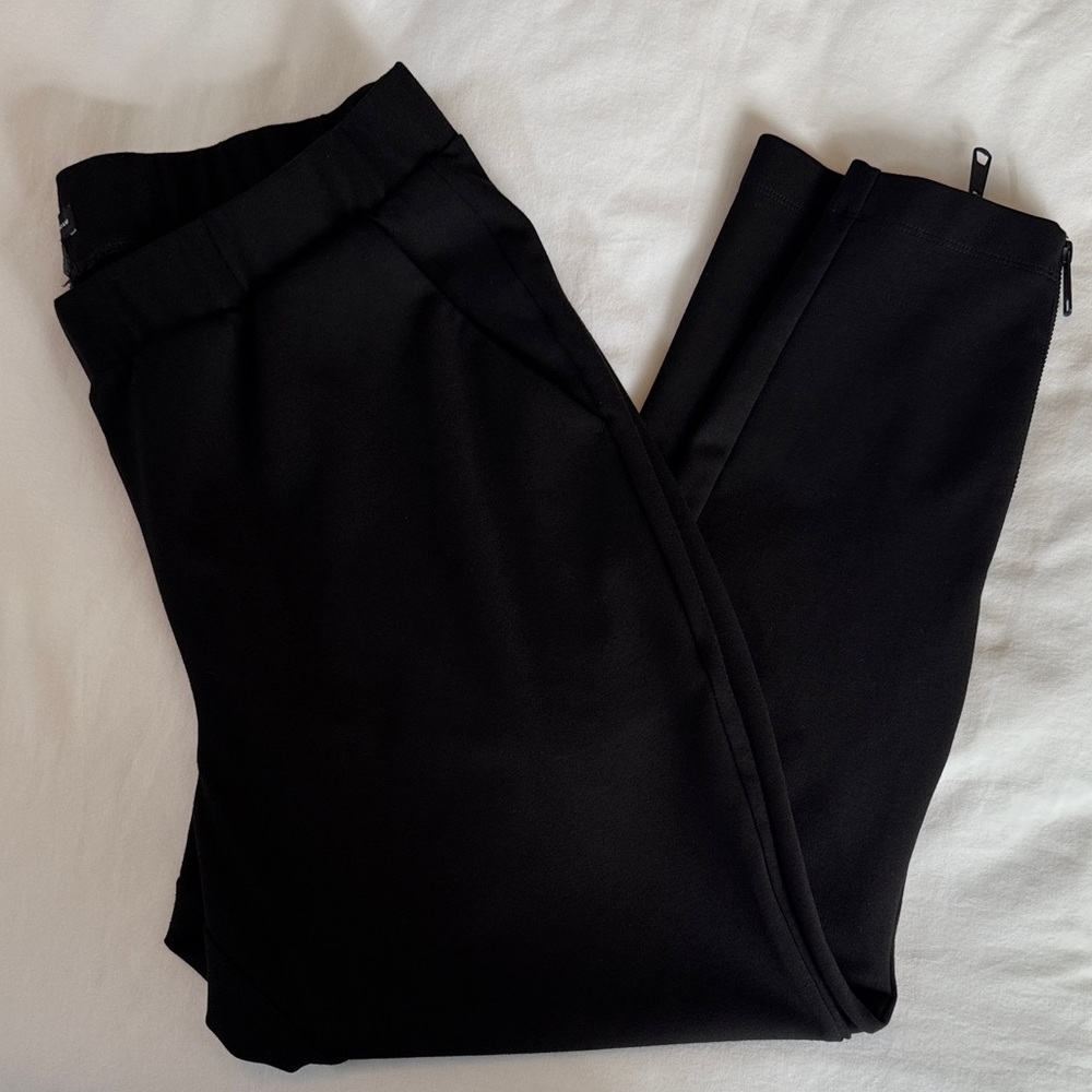 Universal Standard Moro Ponte pants with pockets and zipper ankles size S 14/16